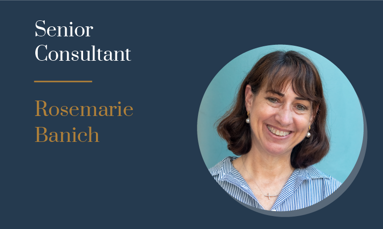 Rosemarie Banich Joins Ruotolo Associates as Senior Consultant